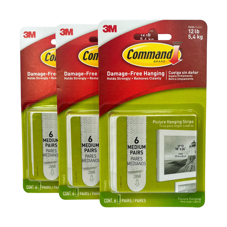 COMMANND MEDIUM PICTURE HANGING STRIPS
