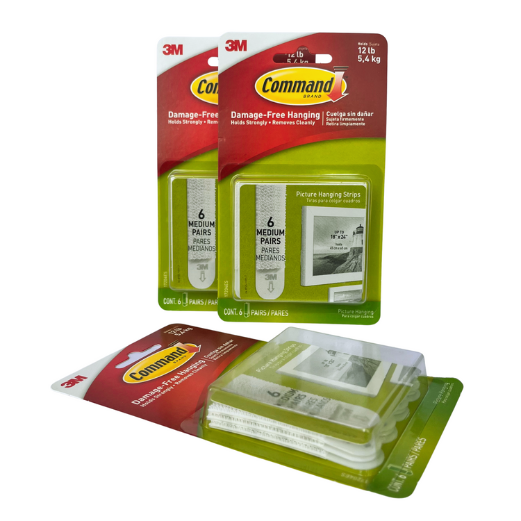 COMMANND MEDIUM PICTURE HANGING STRIPS