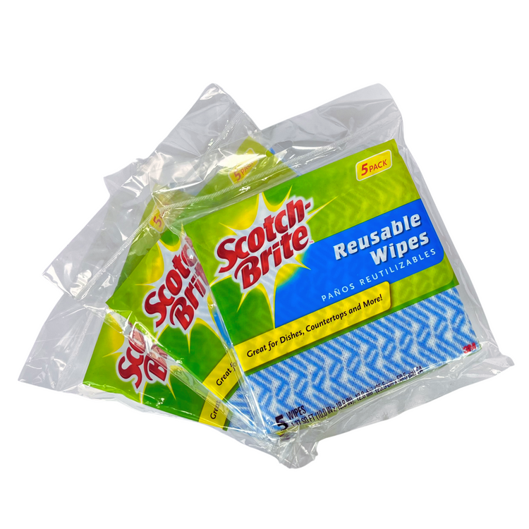 RESUABLE WIPES - 5 IN A PACK