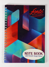 FONTE WRITING PADS SPIRAL BLUE – A5