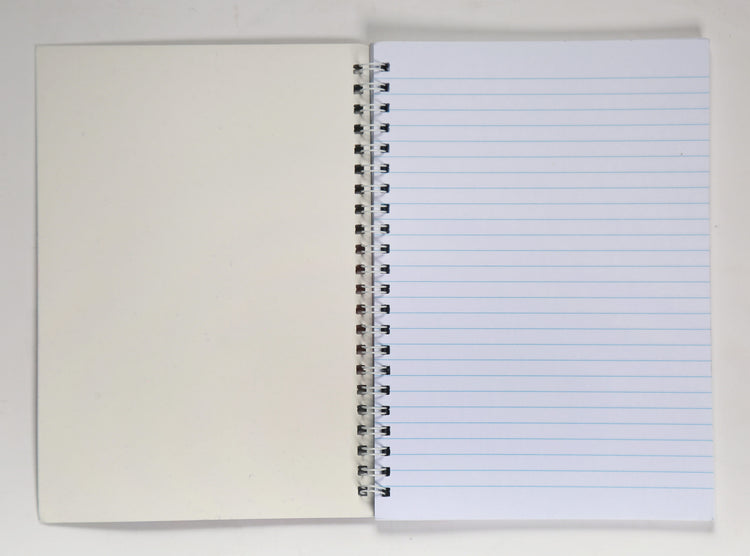 FONTE WRITING PADS SPIRAL BLUE – A5