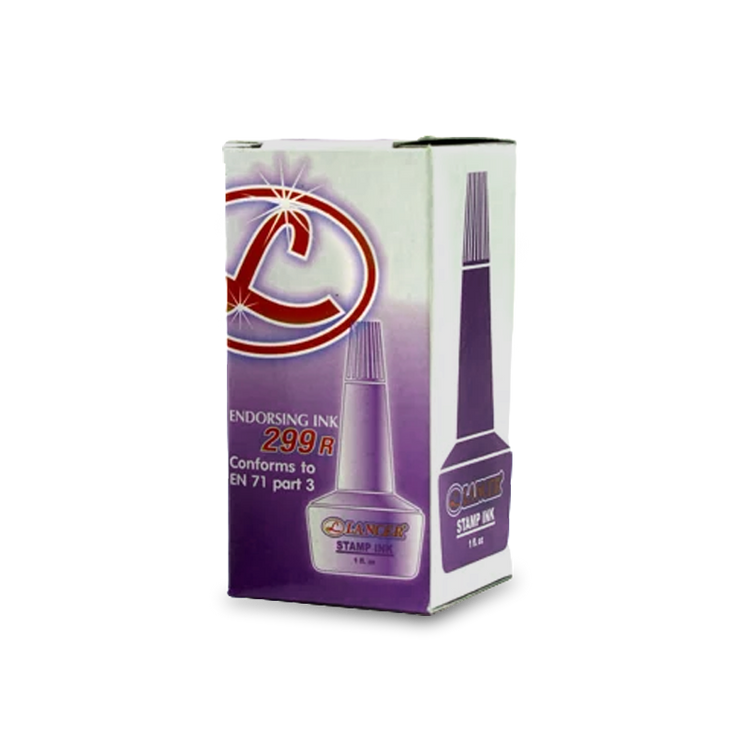 STAMP INK BOTTLE – PURPLE