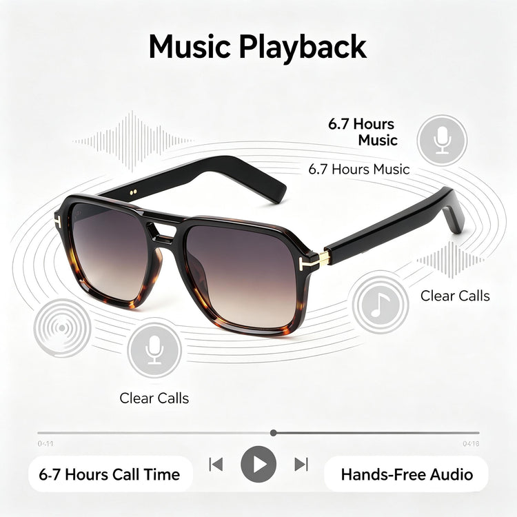FONTE SMART WEARABLE BLUETOOTH GLASS - BL28
