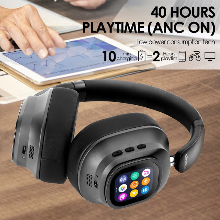 Bluetooth Headphone with Touch screen