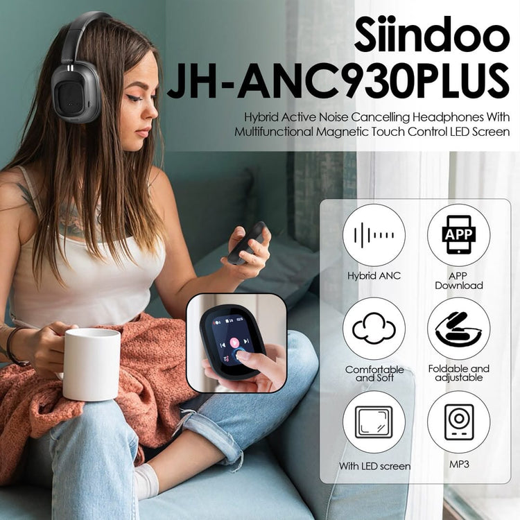 Bluetooth Headphone with Touch screen